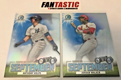 2023 Bowman  Sights on September Insert Card YOU PICK #SOS-1 to SOS-10 - Image 1 of 2