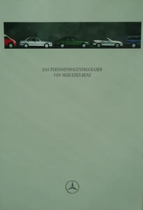 MERCEDES-BENZ PERSONENWAGENPROGRAMM 09/1996 NEU! - Bild 1 von 8