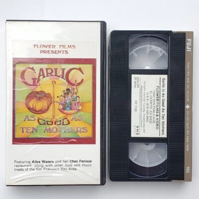 Les Blank Garlic Is As Good As Ten Mothers VHS 1980 Flowers Films Culinary Arts  - Image 1 of 4