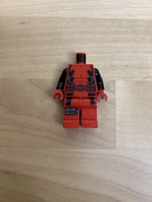 DAMAGED LEGO Deadpool Partial Minifigure sh0032 from 6866 READ - Image 1 of 4