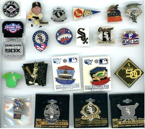 White Sox Vintage Pin Choice Chicago ChiSox Comiskey Park Thome Bugs Bunny pins Cover