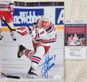 Adam Graves autograph signed 8 x 10 photo - JSA - Picture 1 of 3