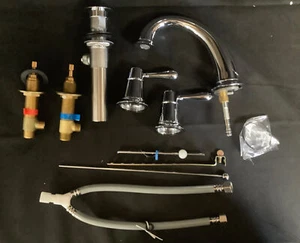 Grohe Widespread Bathroom Faucet Chrome Fairborn 20423000 P11