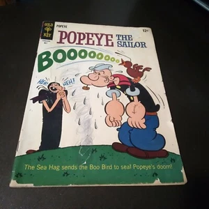 Vintage Gold Key Popeye The Sailor Boo Bird No.80 May 1966 K.K. Publications - Picture 1 of 4