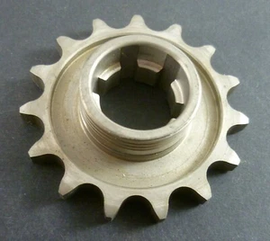 Kettenritzel - ZÜNDAPP DB/DK/DBK/DBL/DERBY 200 - 1/2 x 5/16" - 15 Zähne - Neu !! - Picture 1 of 2