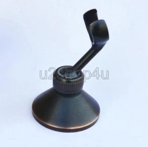 Oil Rubbed Bronze Hand Held Mixer Shower Head Holder Bracket Wall Fixture Ush062 - Picture 1 of 6