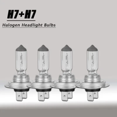 For Mercedes-Benz C250 C300 C350 4pc Combo Headlight High Low Beam Halogen Bulbs - Image 1 of 4