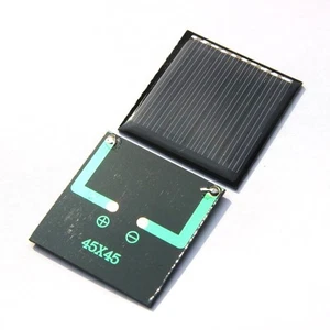 2Pcs 5V 50mA Poly Mini Solar Cell Panel Module DIY for Phone Toys Charger - Bild 1 von 6