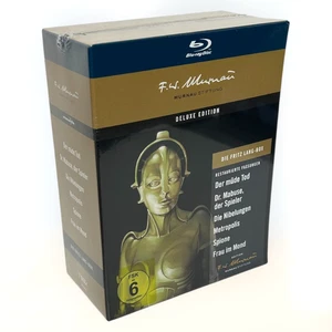 Die Fritz Lang Box - Deluxe Edition / 8 Klassiker auf BluRay / NEU & OVP - Bild 1 von 3