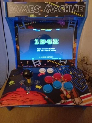 Arcade Machine Table - Pandora 5S Retro Bartop, 1299 Games Pre-Assembled Gaming - Image 1 of 4