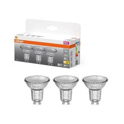 3-er Sparpack OSRAM GU10 LED Spot PAR16 35 36° 2,4W wie 35W warmweiß - Bild 1 von 4