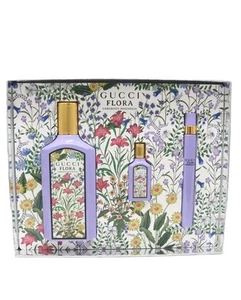 Gucci Gorgeous Magnolia Eau De Parfum 3-Pc Gift Set  / New With Box - Picture 1 of 1
