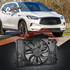 Factory Style Radiator Cooling Fan Assembly for 19-21 Infiniti Qx50 2.0L w/o TOC - Picture 1 of 6