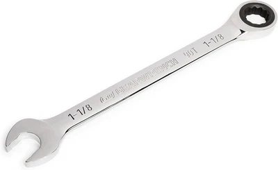 Swing Arch 12 Point Ratcheting Combination Wrench 1-1/8" 4 Degree  86955  - Image 1 of 4