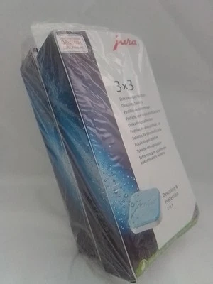2 Pack Jura Descaling Tablets 3x3 2-phase | 61848  Total 18 tablets - Image 1 of 4