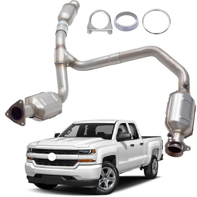 Convertidor catalítico para Chevrolet Suburban Silverado 1500 2015-2017 2018 5,3 L Foto 1 de 4