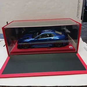 1/18 BBR Models Maserati Granturismo MC3 Metallic Blue with Red Base #4 of 8 - Picture 1 of 12