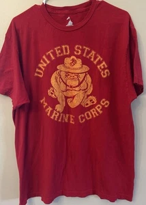 United States Marine Corps, Leather Neck For Life, X-Large,Red Bulldog T-shirt - Picture 1 of 5