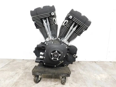 2004 Harley Davidson Softail Heritage Classic & Fat Boy Black Engine Motor - Image 1 of 4