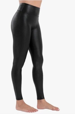 Leggings Mujer Imitación Cuero Negros Talla Mediana Control Abdomen ¡NUEVOS! Foto 1 de 4