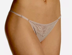 MAIDENFORM M Adjustable Evening Shadow String Bikini Panty Womens S 5 M 6 XL 8 - Picture 1 of 11