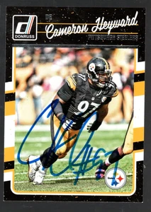 Cameron Heywood Steelers Ohio State handsignierte Panini Karte NM COA - Bild 1 von 3