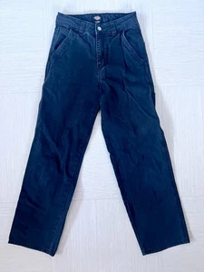 Dickies Black Utility Pants Women’s Size 2 Reg Workwear Black Duck Carpenter - Picture 1 of 5