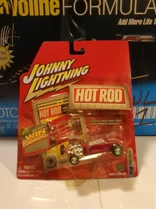 BARRIS EMPEROR Johnny Lightning HOT ROD MAGAZINE WHITE LIGHTNING CHASE - Picture 1 of 7