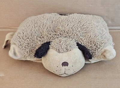 My Pillow Pets Pee Wees Brown Puppy Dog 12" Soft Plush Stuffed Animal Retired - Image 1 of 4