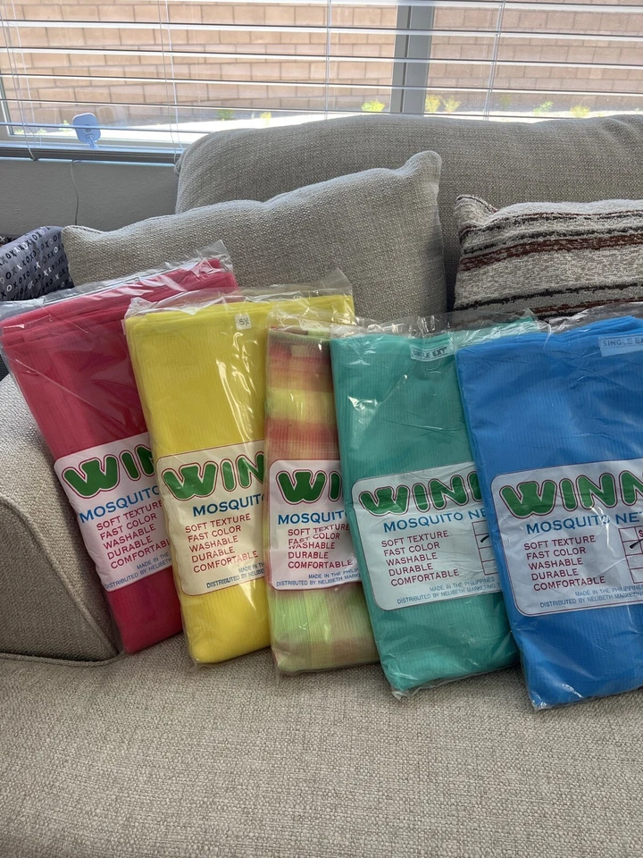 Kulambo - Mosquiteiro filipino (único/pequeno) envie-me uma mensagem de que cor você quer - Imagem 1 de 1