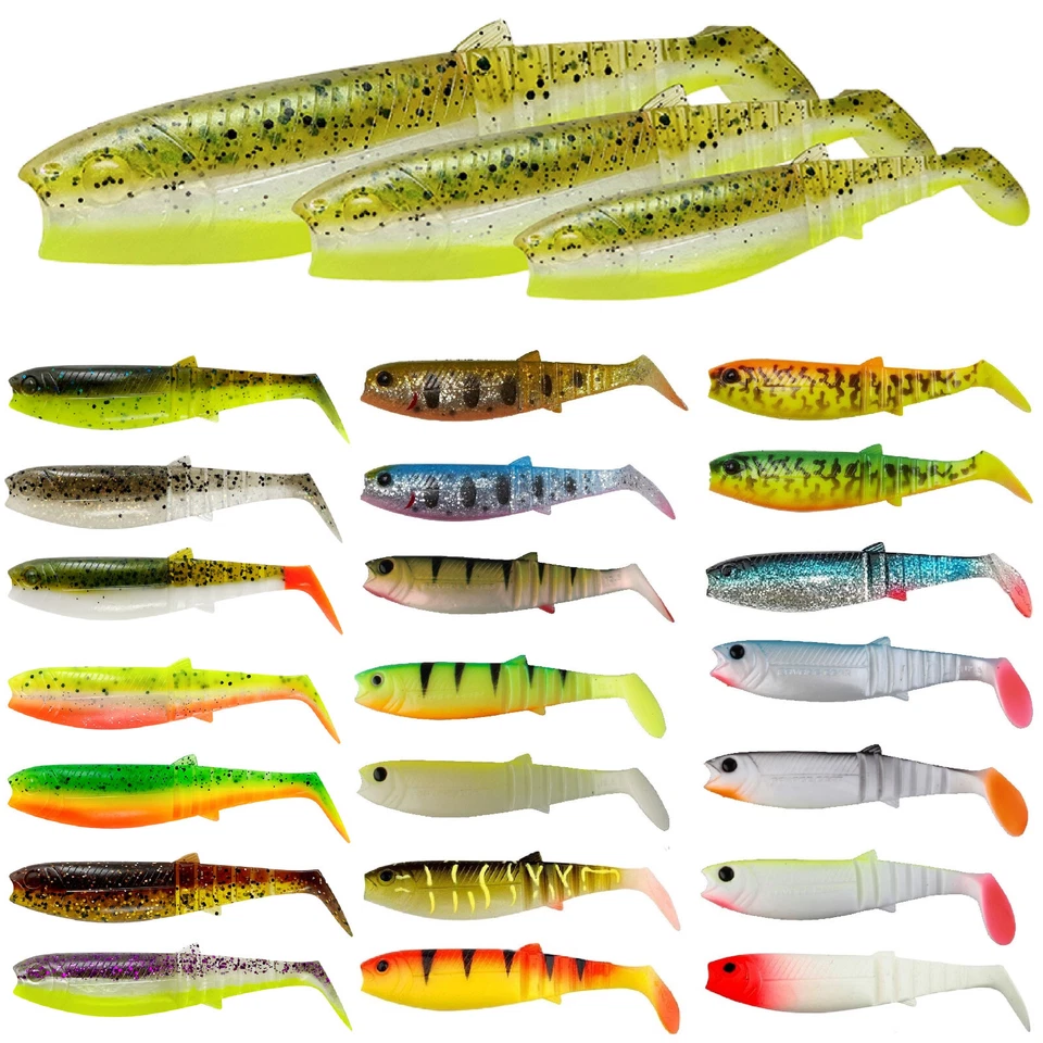 Savage Gear Cannibal Shad 6,8 8 10 12,5 15 17,5 20 cm Gummifisch Hecht Zander - Bild 1 von 4