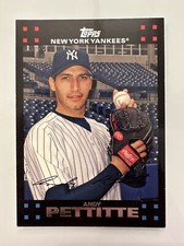 Andy Pettitte 2007 Topps Card #32 MLB New York Yankees