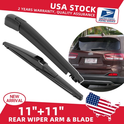 Car Rear Windshield Wiper Blade Arm Set for Kia Rio 20122023 11 inch