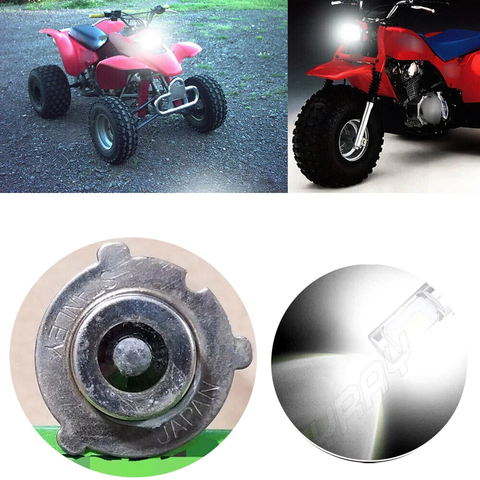 Bombilla de faro LED para Kawasaki KLT110 84-86 KLT160 85 KSF250 Mojave 250 87-04 Foto 1 de 4