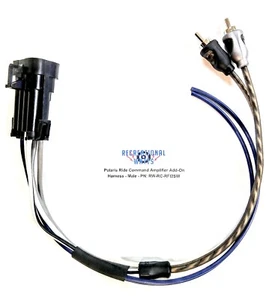 Polaris Ride Command Add-On Amplifier Harness - Male/Female - Lifetime Warranty - Picture 1 of 3
