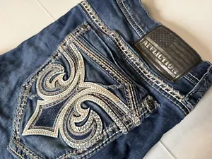 Affliction Men’s Jeans Sz 38 Ace Straight Leg Excellent Condition - Picture 1 of 6