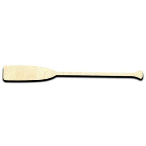 Boat Oar Laser Cut Out Unfinished Wood Shape Craft Supply - Picture 1 of 6