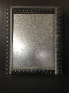 Artminds Symmetry Rustic Ruler Wall Decor 17” X 14” Black Border New - Picture 1 of 3