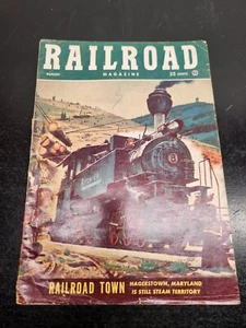 August 1953 Railroad Magazine - Railroad Town - Manchester Street Railway - Picture 1 of 12