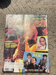 Creem Magazine ~ September 1985 ~ Robert Plant, Sting, R.E.M., Sade,.... - Foto 1 di 1