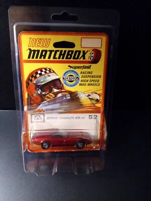 Matchbox Superfast #52 Dodge Charger MK111 In Blister Pack - Image 1 of 4
