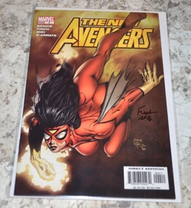 THE NEW AVENGERS #4  Signed by DAVID FINCH Autographed - Picture 1 of 2