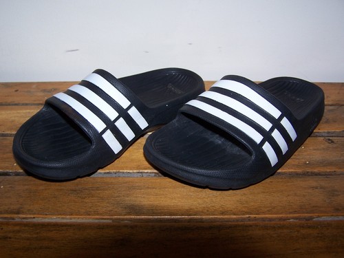 Sandali ciabatte Adidas neri taglia 11 bambino