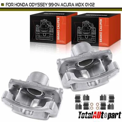 2x Pinza de freno delantera izquierda y derecha Honda Odyssey 99-04 Acura MDX 01-02 3,5 L Foto 1 de 4