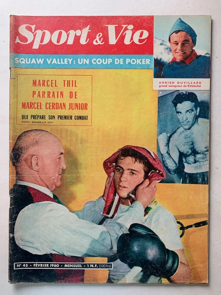 SPORT & VIE N°45 1960 MARCEL THIL CERDAN JUNIOR - CHARLES ALFRED - Photo 1/1