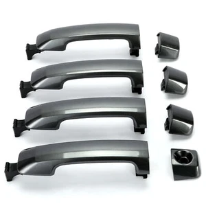For Toyota Tundra Crewmax Sequoia 2011-2019 Gray 1G3 Door Handles Kit LH & RH - Picture 1 of 12
