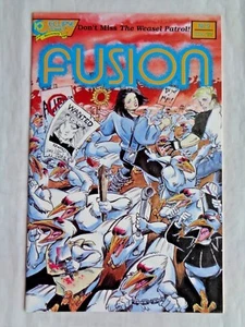 Fusion No. 9 de mayo de 1988 Eclipse Comics Barnes & Gallacci primera impresión casi nuevo (9,4) - Imagen 1 de 8