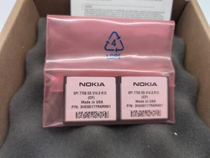 Lot of 2X NOKIA CF 4GB 3HE00177RARN01 SPI 7750 OS V14.0 R12 License for 7750 SR - Picture 1 of 4