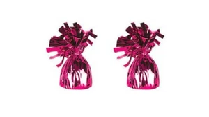 Cerise Balloon Weights - 2 count, Hot Pink Balloon Weights - Picture 1 of 1