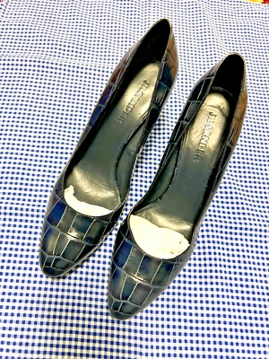 NEW JIL SANDER Women's Leather Kitten Heels  shoes  size EU 41 ( US 10) ITALY - Image 1 of 4
